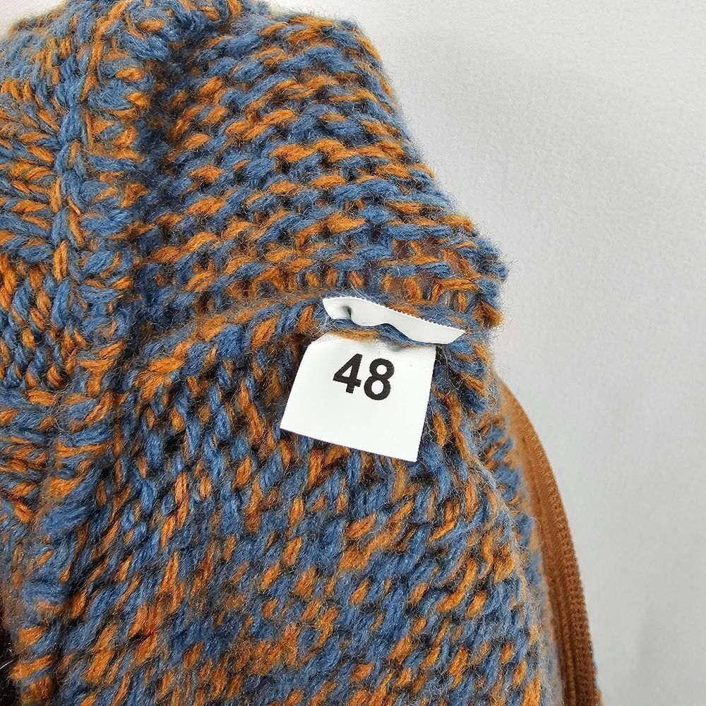 NWT Gran Sasso Giubbino Cardigan Jacket - Size 44 - Picture 3 of 15